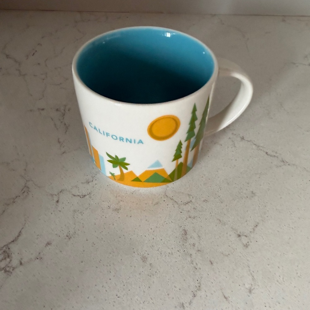 Starbucks You Are Here Series California Mug